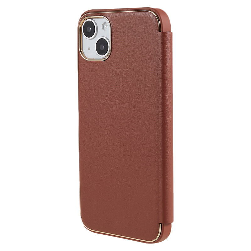 Pro iPhone 14 Plus PU kůže PC TPU kryt stojanu na telefon Pouzdro na galvanické pokovování mobilního telefonu Pro iPhone 14 Plus PU kůže PC TPU kryt stojanu na telefon Pouzdro na galvanické pokovování mobilního telefonu